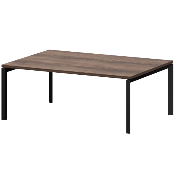 Стол переговорный на металлокаркасе Акцент КТМ-20.14.38 2000x1400x750 (Лагос)