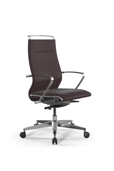 Кресло для руководителя Метта SynchroSit Well B2-195K - Infinity /Ach246/Nc200/K5cL(M23.B22.G18.W03) (Темно-коричневый)