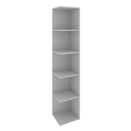 Модуль приставной 5 ячеек Locker Plus LK.PM-5 390x350x1983 (Серый)