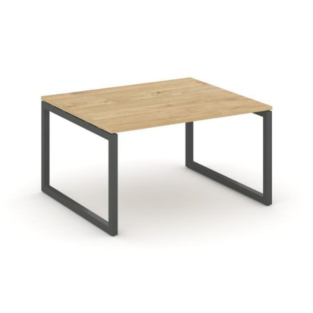 Стол переговорный SN-5O.SPRG-033.3 (1380х1180х750) (Тиквуд Светлый/Металл Антрацит)