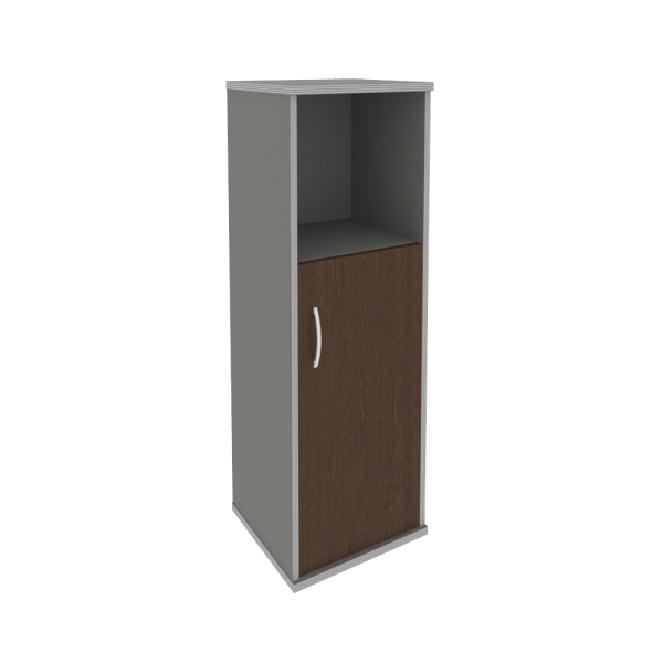 Шкаф Riva А.СУ-2.1 Пр 404x365x1215 (Венге-Металлик)