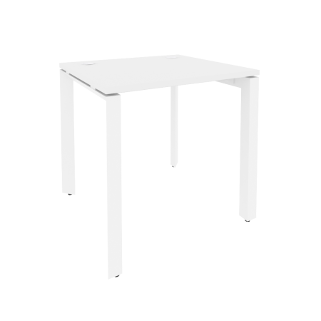 Стол рабочий на П-образном м/к Onix O.MP-SP-0.7 780x720x750 (Белый Бриллиант/Белый Металл)