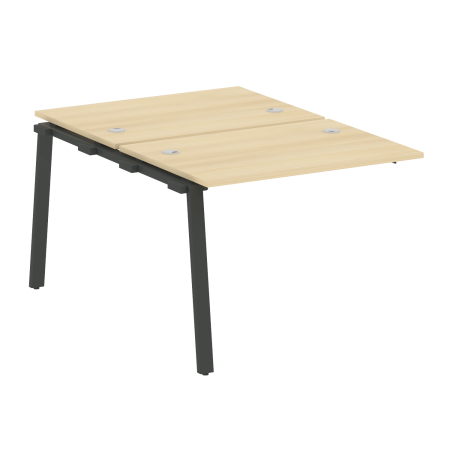 Проходной наборный элемент рабочей станции Metal System Style БА.ПРС-СП-2.1 1000x1475x750 (Акация/Антрацит металл)