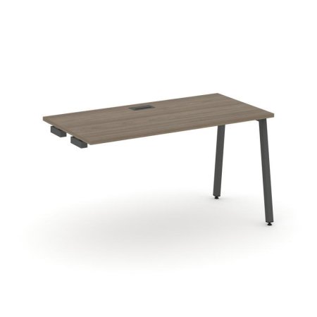 Стол-приставка к опорным элементам SN-4A.OPRS-013 (1380х700х750) (Вяз Благородный/Металл Антрацит)