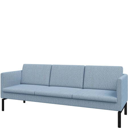 Диван для офиса 3-х местный Олли (Диван 3-местный romeo_09)