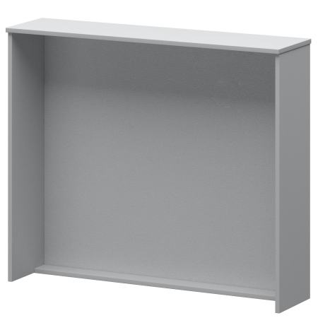 Стойка прямоугольная Ресепшн А-553 1460x360x1220 (Серый)