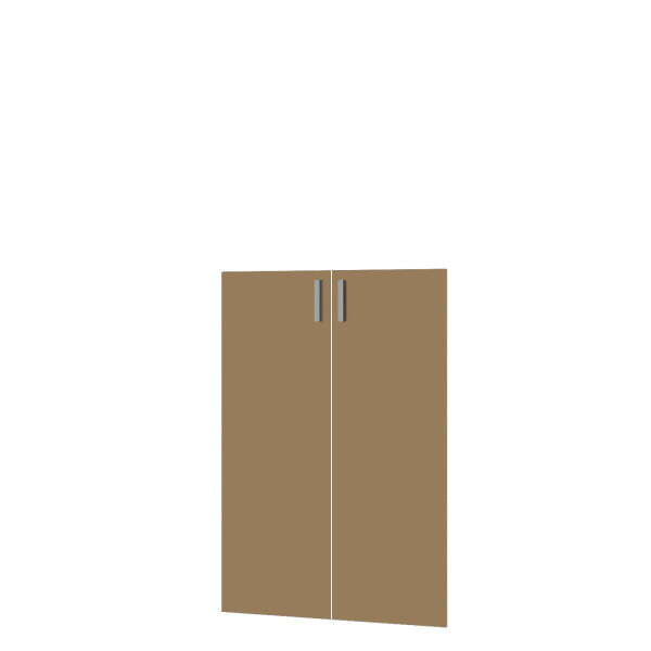 Двери стеклянные Стиль 2ФКс.010 Стекло бронзовое глянцевое 780x5x1142 (Венге)