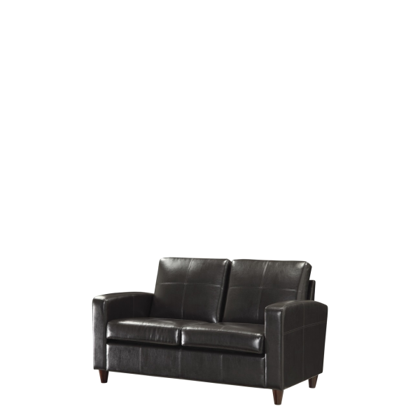 Диван офисный Босс (М-57) 2-х местный (Черный)