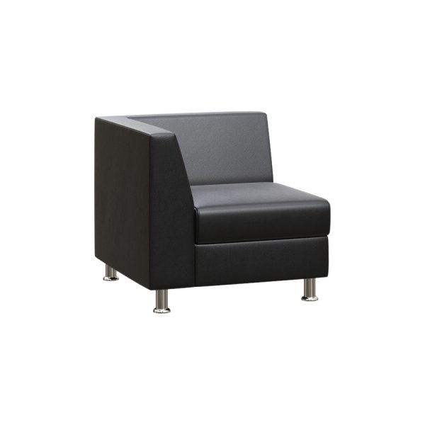 Секция с подлокотником одноместная правая PR.SP-1 (R) (Oregon 16)