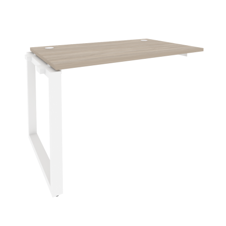 Наборный элемент рабочей станции на О-образном м/к Onix O.MO-1.NRS-2.7 1180x720x750 (Дуб Аттик/Белый Металл)