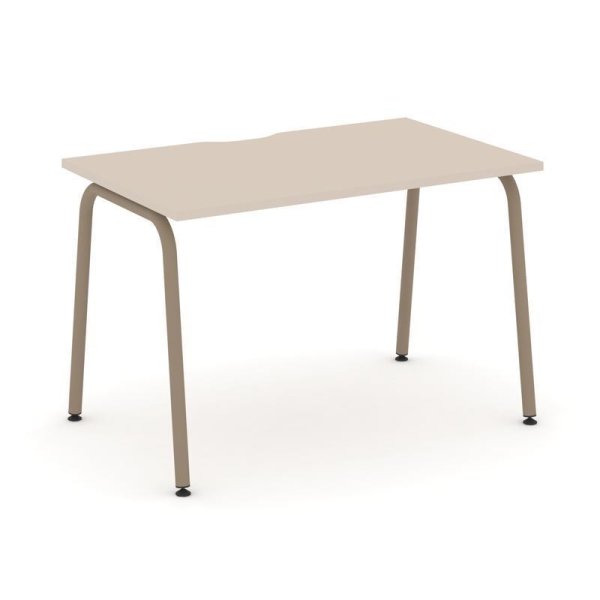 Стол рабочий ES.SP-2-VK (1180х730х750) (Капучино/Металл Латте)
