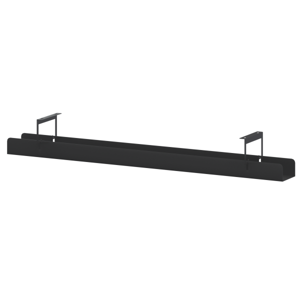 Кабель-канал узкий для стола Смарт МК-0120.Ф 1000x90x110 (Черный)