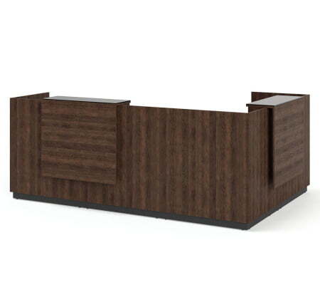 FASTA CORNER Приемная стойка угловая (Табак)