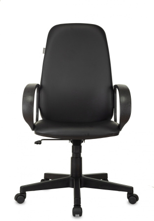 Кресло руководителя CH-808AXSN черный Or-16 эко.кожа крестов. пластик (Черный)