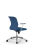 Кресло для руководителя Метта Sit 8 Mr4-4T - Vivaldi /Uh00/Wh12/T4mV-c(M09.B23.G18.W01) (Светло-синий)