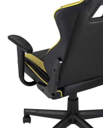 Кресло игровое TopChairs Impala желтое (Геймерское кресло Impala желтый)