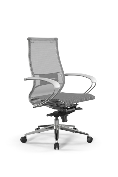 Кресло для руководителя Метта Samurai L2-5K - TS /Kc00/Nc00/K2cL(M06.B32.G11.W03) (Белый)