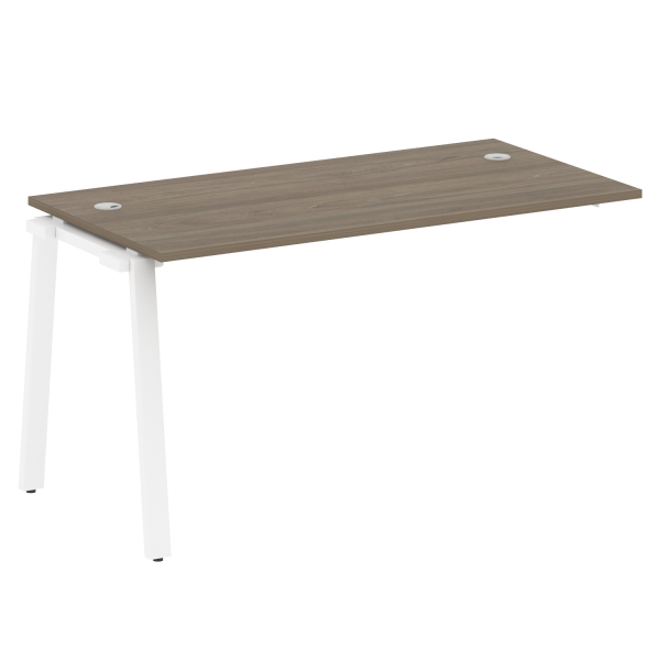 Проходной наборный элемент рабочей станции Metal System Style БА.ПРС-СП-1.3 1400x720x750 (Вяз/Белый металл)