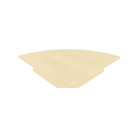 Полка для угловой секции Riva А.РС-5.1 815x815x22 (Клен)