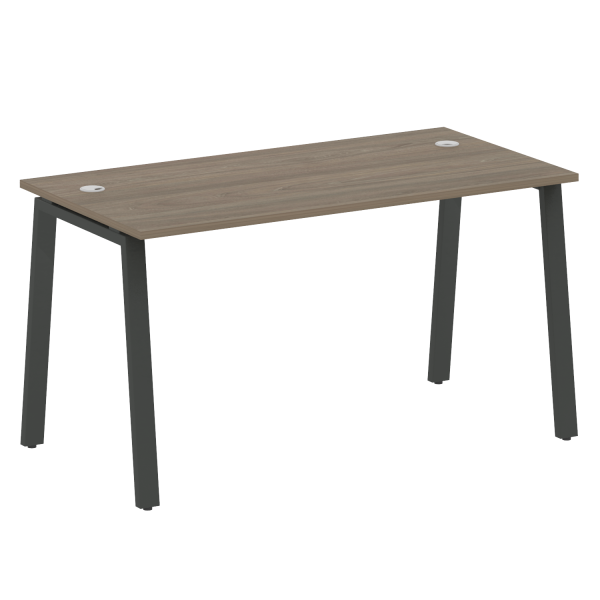 Стол письменный Metal System Style БА.СП-3 1400x720x750 (Вяз/Антрацит металл)