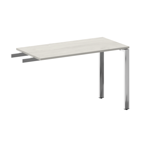 Брифинг-приставка БП.ПР-4 1200x600x600 (Дуб Наварра/Нерж. Сталь)