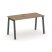 Стол письменный SN-5A.SP-012 (1180х700х750) (Тиквуд Светлый/Металл Антрацит)