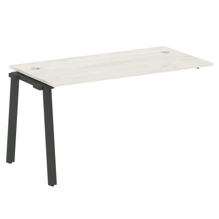 Проходной наборный элемент рабочей станции Metal System Style БА.ПРС-СП-1.3 1400x720x750 (Дуб Наварра/Антрацит металл)