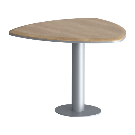 Стол переговоров Dioni DCT 110M.1 1100x1100x750 (Дуб КаньонСерый)