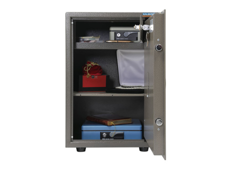 Офисный сейф VALBERG ASM-63T EL (Коричневый)