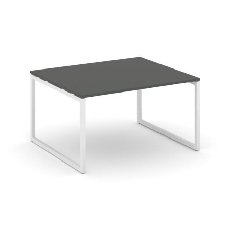 Стол переговорный SN-4O.SPRG-032.3 (1180х1180х750) (Антрацит/Металл Белый)