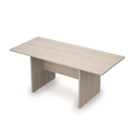 6СП.001 Стол для переговоров (1800x800x750) (Шамони светлый/Алюминий матовый)