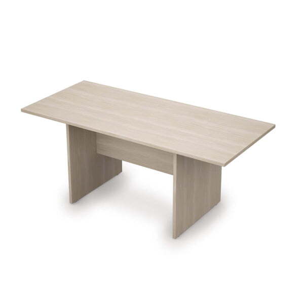 6СП.001 Стол для переговоров (1800x800x750) (Шамони светлый/Алюминий матовый)