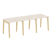 Рабочая станция на деревянных опорах Onix Wood OW.RS-3.0.8 2340x800x750 (Тиквуд Светлый/Дуб Темный)