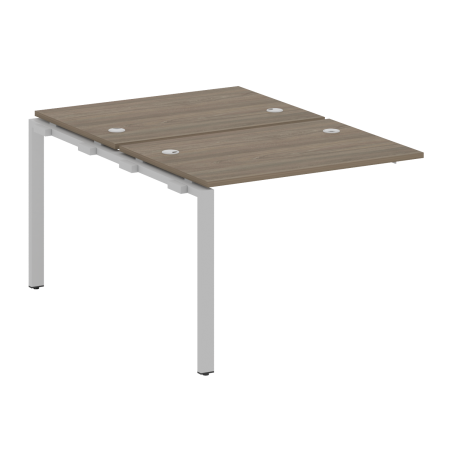 Проходной наборный элемент рабочей станции Metal System Style БП.ПРС-СП-2.1 1000x1475x750 (Вяз/Серый металл)