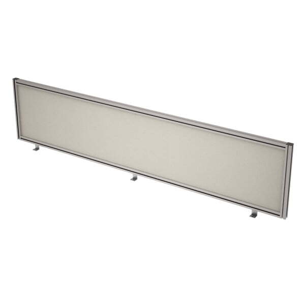 9БТ.0409.8 Барьер из ткани в алюминиевом профиле, фронтальный (1800x29x400) (Latte)