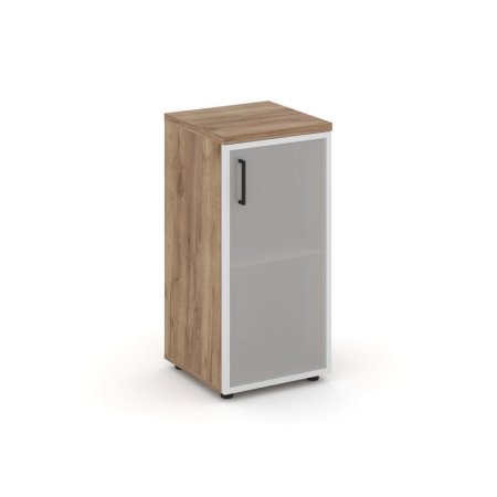 Шкаф низкий узкий SN.STU.E-303(R) (400х400х833) (Дуб Табак/Сатин)