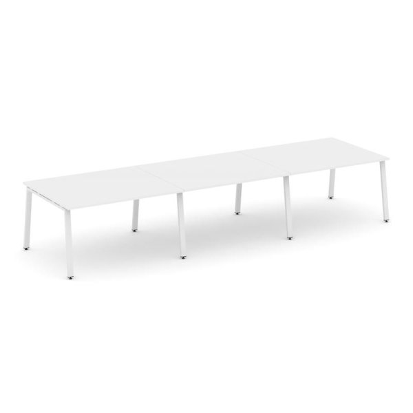 Стол переговорный SN-6A.SPRG-052.3 (3540х1180х750) (Белый/Металл Белый)