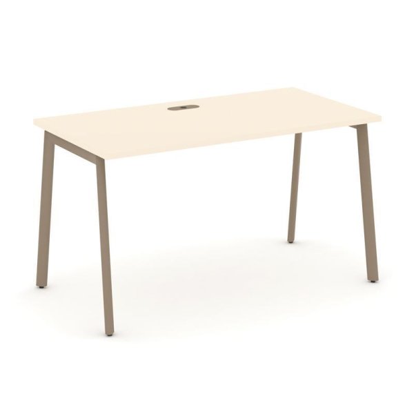 Стол рабочий ES.SP-3-LP (1380х730х750) (Сатин/Металл Латте)