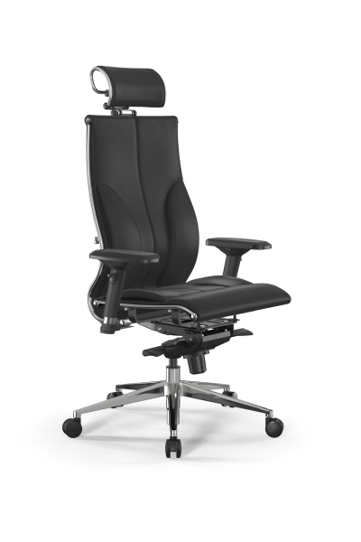 Кресло для руководителя Метта Samurai L2-10D - Infinity /Kc06/Nc06/D04P/H2cL-3D(M06.B32.G11.W03) (Черный)