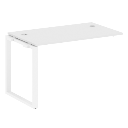 Проходной наборный элемент рабочей станции Metal System Style БО.ПРС-СП-1.2 1200x720x750 (Белый/Белый металл)