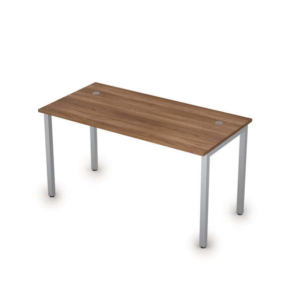 Стол письменный для персонала на металлокаркасе Стиль 2М.109 1400x700x750 (Шамони темныйСерый)