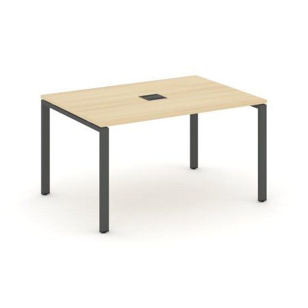 Стол переговорный SN-6P.SPRG-003 (1380х980х750) (Акация Лорка/Металл Антрацит)