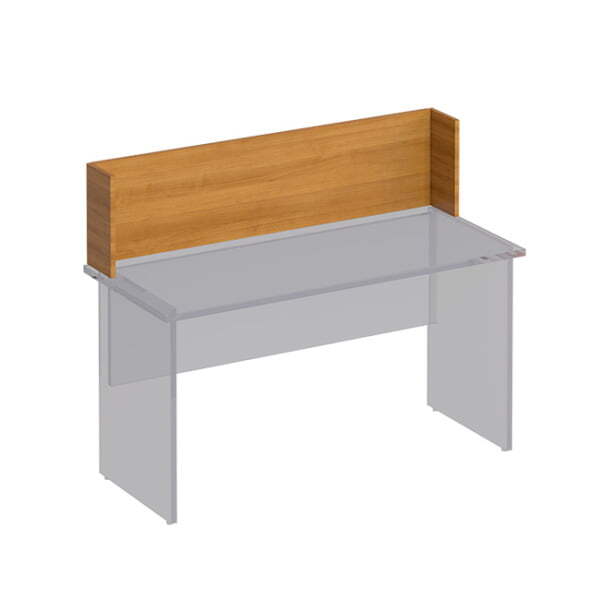 Настольная перегородка Формула ФР 458 1400x180x350 (Вяз светлый)