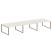 Рабочая станция Metal System Style БО.СМ-6.4 4800x1475x750 (Дуб Наварра/Серый металл)