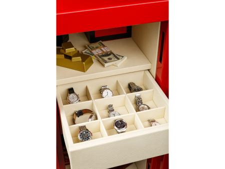 Взломостойкий сейф VALBERG РУБЕЖ 99 EL GOLD (Красный)