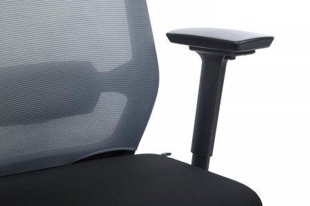 Кресло Fix RCH 851E-3D-M3 Серый/Черный (Серый/Черный)