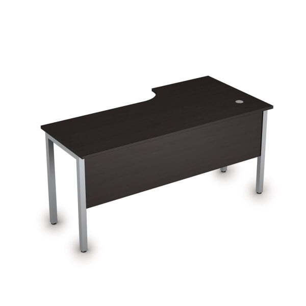 Стол письменный на металлокаркасе лев Стиль 2МД.143 1600x800x750 (ВенгеСерый)