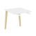Брифинг-приставка на деревянных опорах Onix Wood Direct OW.BR-7 780x720x750 (Тиквуд Темный/Дуб Светлый)