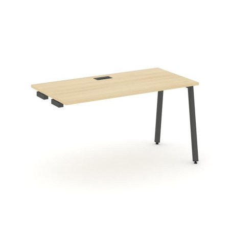 Стол-приставка к опорным элементам SN-4A.OPRS-013 (1380х700х750) (Акация Лорка/Металл Антрацит)