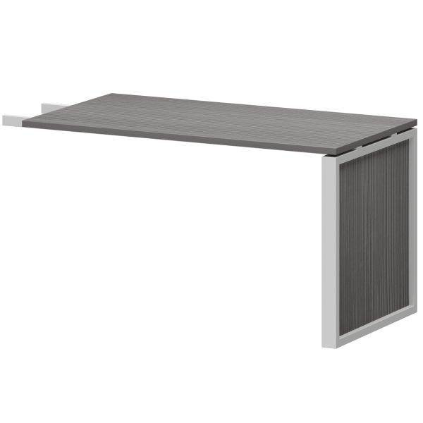 Конференц-приставка HTМ-735 Аргентум-М НТМ-735 1300x730x750 (Лиственница/Металлик)